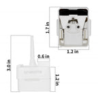 W10613606 Refrigerator Compressor Start Relay and Capacitor for Whirlpool KitchenAid Kenmore W10416065 PS8746522 67003186