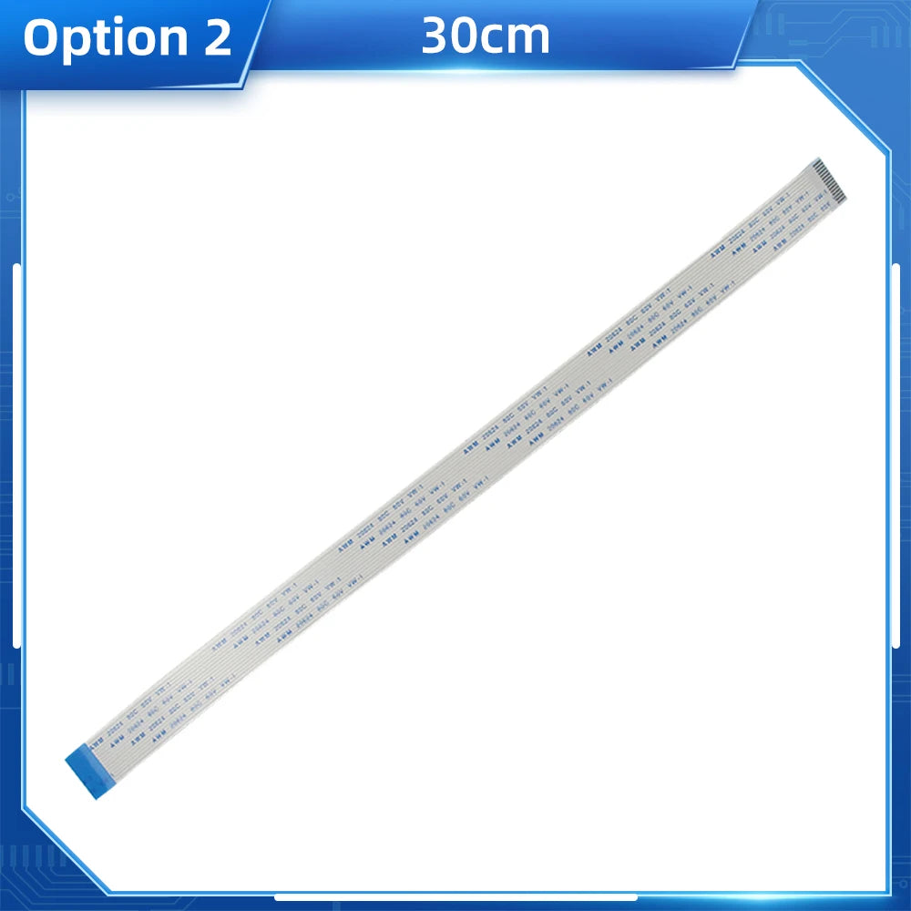 Raspberry Pi Camera Cable 15 Pin Flexible Flat Cable 15 30 40 50 60 CM 1M 2M Ribbon Cable Line for RPI 4B 3B+ 3B 3A+ Camera