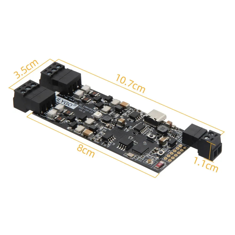 LILYGO TTGO T-CAN485 ESP32 Development Board with CAN/RS-485 Interface & TF Card Support