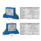 DC Current Transmitter 1V/5V/10V Volatge Transducer Factory Supply Current Sensor current transmitter power 12/24V
