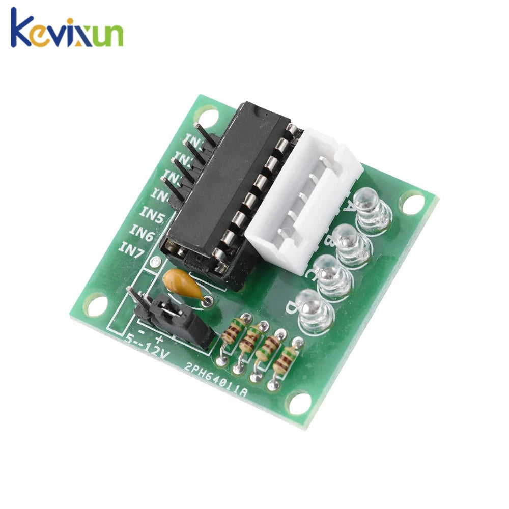ULB2003 Module 5V DC Stepper Motor Driver Board for 8BYJ-48 28BYJ-48 4-Phase DIY Robot Projects with ULN2003 PIC MCU Control