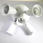 3/5/9 Heads 360D Adjustable Screw Ceiling Mount E26 E27 LED Lamp Base Light Bulb Socket Holder Adapter Converter Splitter