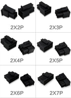 10sets MX3.0 3.0mm Pitch Micro-Fit 3.0 Connector Housing 2*1/2/3/4/5/6/8/10/12 Pin Male Shell + Terminal 43030 2P/3P/4P/5P