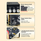 XY-DP600H High-Power Bluetooth Digital Sound Amplifier Board 2.1 Channel Subwoofer 300W*2+600W TPA3255 Chip for Home DIY Speaker