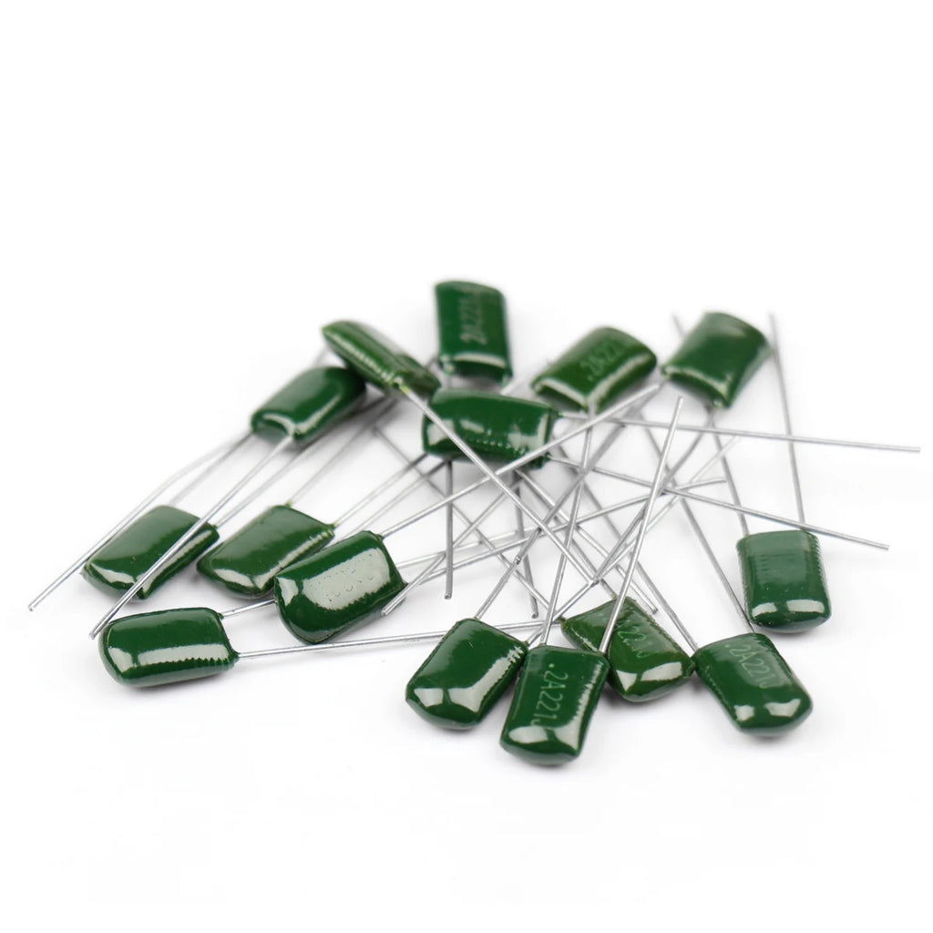 1000Pcs Metalized Mylar Capacitors 100V Polyester Film Capacitor 0.22nF-470nF 0.22nF 0.68nF 4.7nF 10nF 68nF 2A471J 2A102J 2A152J