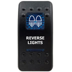 12V Marine Grade Rocker Switch SPST/ON OFF, DPDT/(ON) OFF (ON) Blue Led Light Bar for Carling ARB NARVA Replace Waterproof IP66