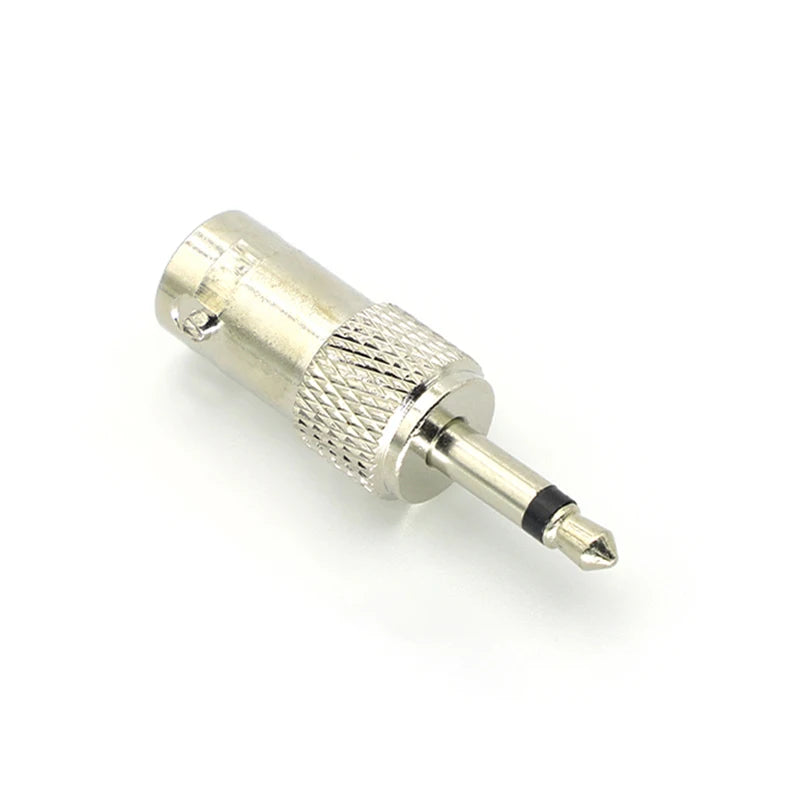 1-5Pcs High-quality Q9 BNC Connector Socket BNC Female to 3.5mm Mono 1/8" Male RF Coaxial Adapter Connectors