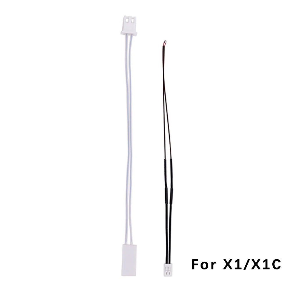 Heating Tube For Bambu Lab A1 A1mini P1P P1S X1 X1C Thermistor + Ceramic Cartridge Heater For Bamboo Hotend 3D Printer Parts
