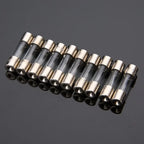 54/72/100/150/200PCS Fuse Assorted kit 5x20mm,6x30mm Quick Blow Glass Tube 0.2A-30A Blow Glass Fuse 10and 15Value electronics ﻿