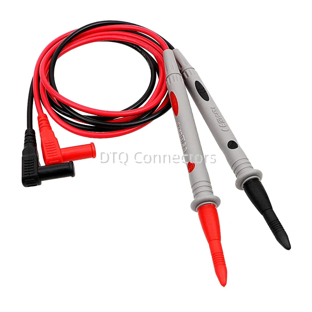 Electrical Instrument Accessories 110cm Practical Multi Meter Test Pen Cable DIYWORK 1 Pair Universal