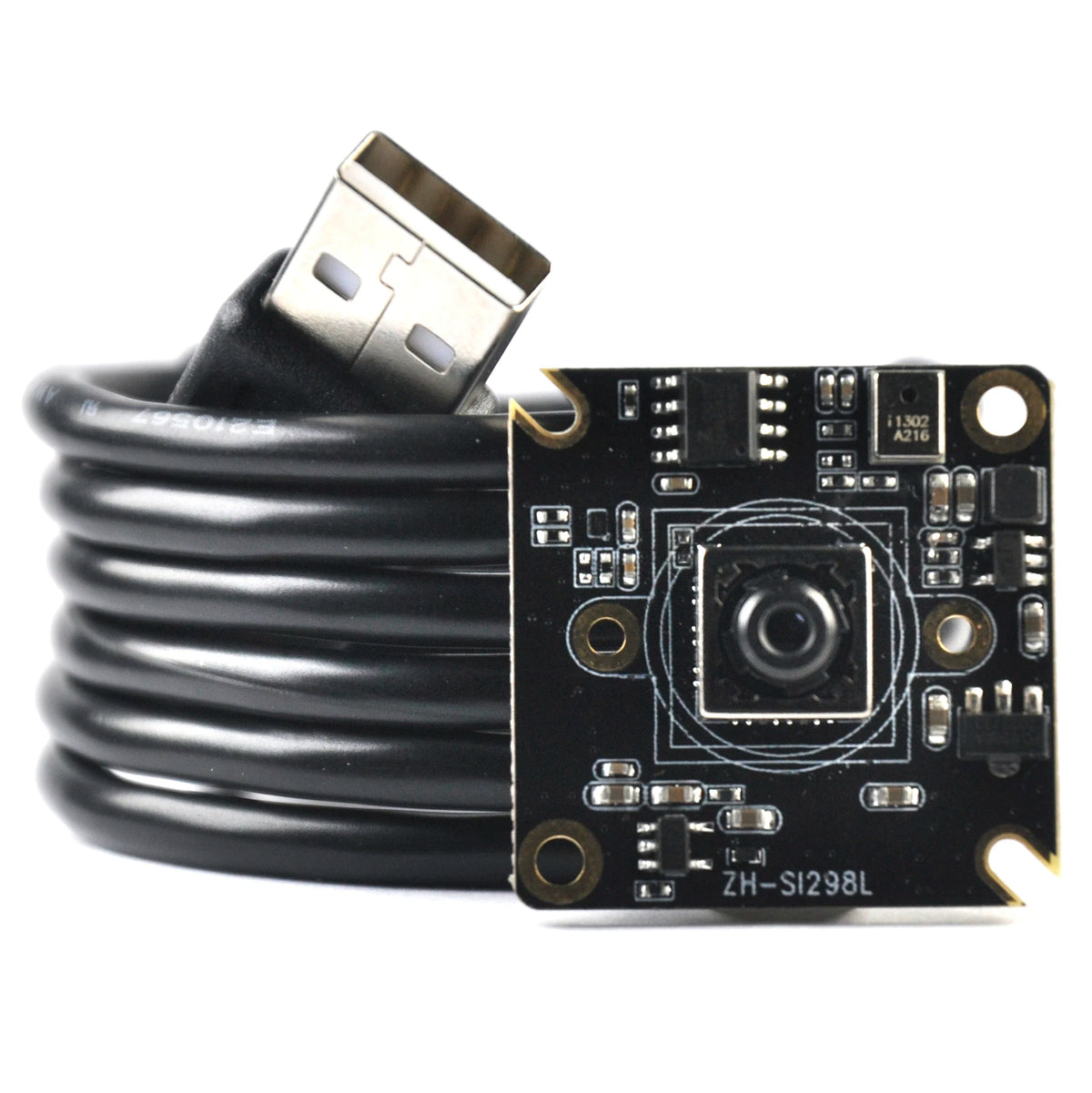 16MP HD IMX298 AF/FF USB2.0 Camera Module with Digital Mic 8FPs for 3D Scanning Face Recognition Machine Vision