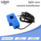 SCT-013 Split Core Current Transformer 5A 10A 15A 20A 30A 50A 60A 100A Multi-range Non-invasive Clip-on AC Current Sensor