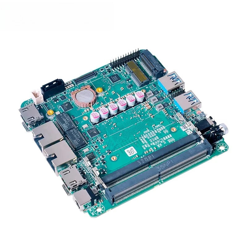 10*10cm Motherboard R-yzen 7940HS 8845HS 7840HS 7735HS 7535U 2 Lan RS232 2*DDR5 2*HD 2*Type-C 2*USB X86 NUC PC Motherboard