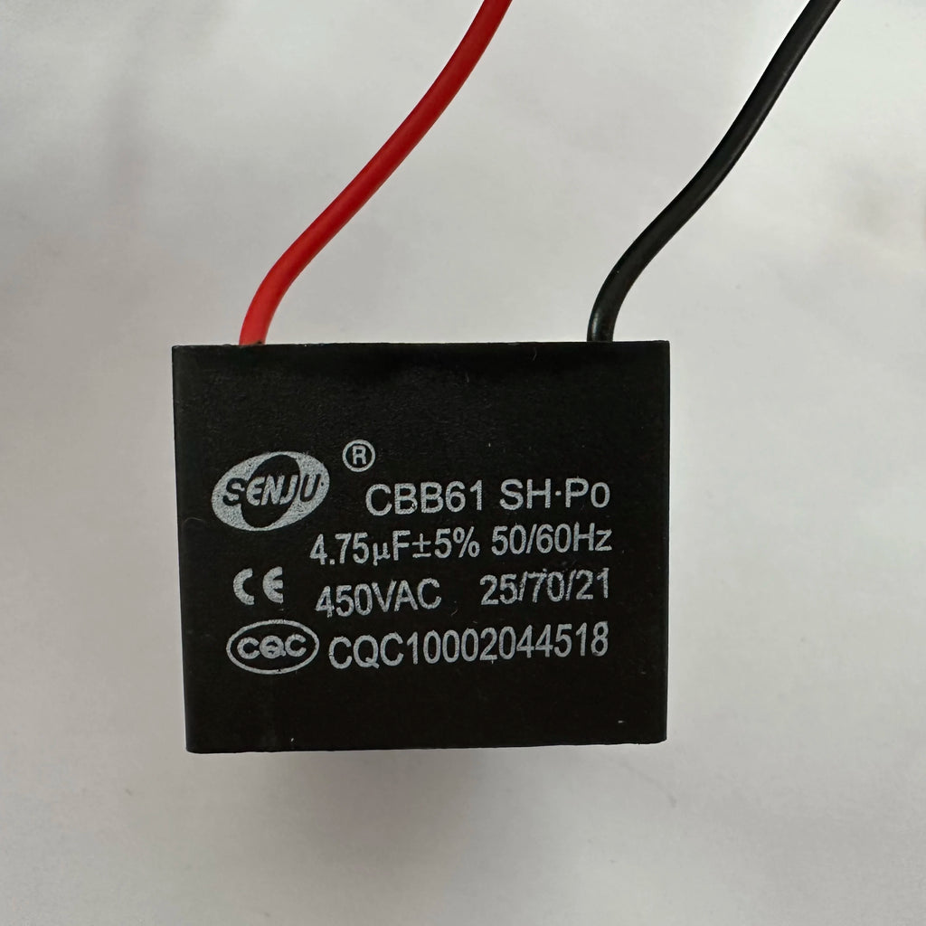 CBB61 Motor Start Capacitor 450V AC Fan Condenser1/1.2/1.5/1.8/2/2.5/3/4/5/6/8/10UF