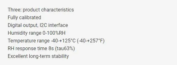 OEM Cable Length Temperature and Humidity Sensor SHT20 SHT21 SHT30 SHT31 BME280 Digital probe High Temperature Waterproof