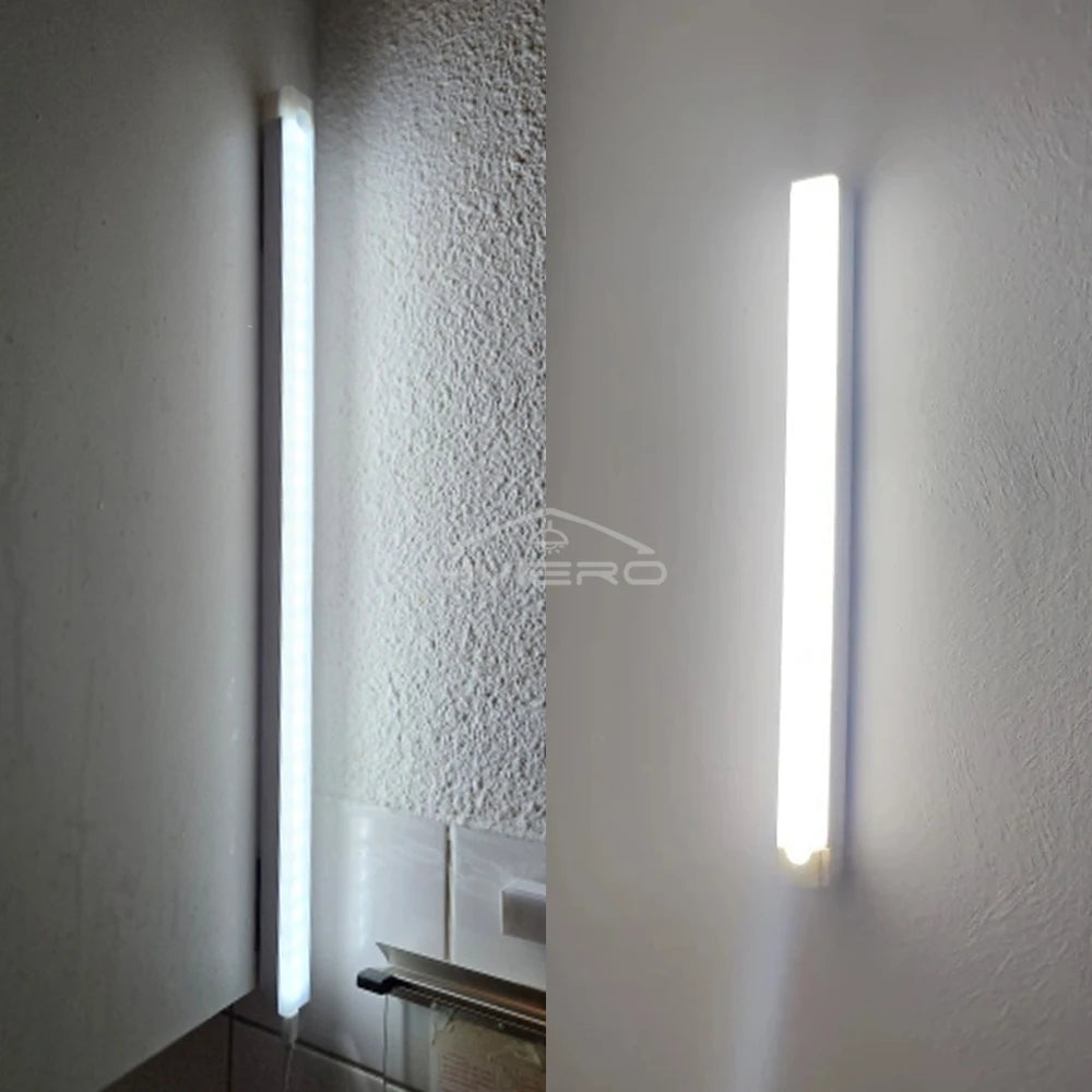 Motion Sensor Night Lights Wireless LED Lamp USB Rechargeable Magnetic For Wardrobe Room Closet Kitchen Aisle Lighting Detector