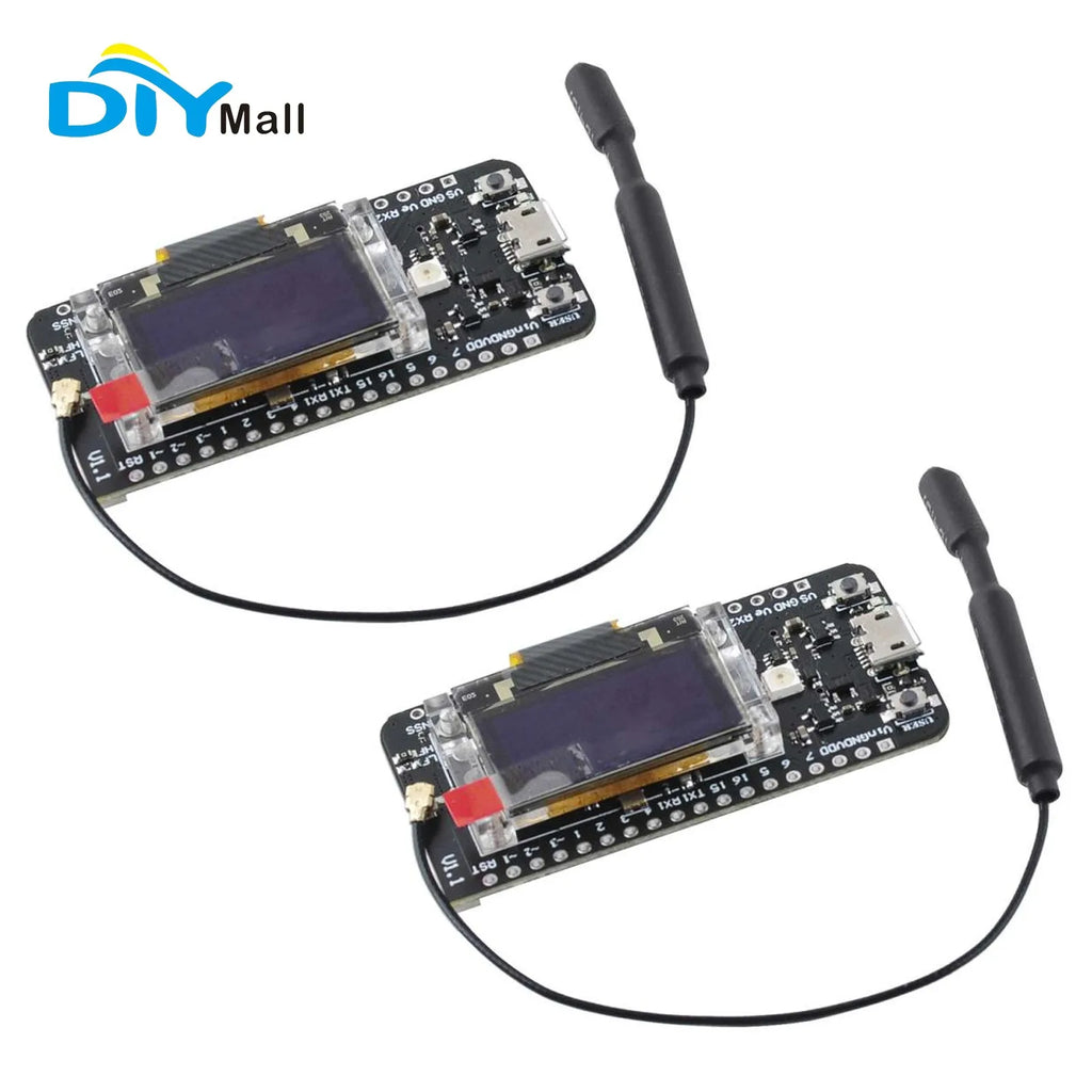 LoRaWAN 868/915MHz Development Kit with CP2102 USB to Serial Port, 0.96-inch OLED Display for Arduino Programming and Debugging