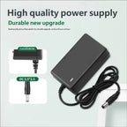 12.6V 16.8V 21V 24V 25V 1A 2A 18650 Lithium Battery Charger DC 5.5*2.1-2.5mm for 3S 4S 5S 6S 12V to 25V Screwdriver Battery Pack