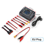 HTRC Lipo Charger T240/L6X2 DUO AC 150W DC 240W 10A Touch Screen Dual Channel Battery Balance Charger Discharger For RC Toy