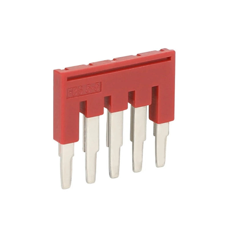 1PCS FBS 10-5 Jumpers 2/3/4/5/10 Seat PT ST 2.5 mm FBS2-5//FBS3-5/FBS4-5 DIN Rail Terminal Block Accessories Plug-In Bridge