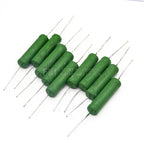 5pcs RX21 10W Wire Wound Resistance 5% 1R 10R 100R 1K 10K 12K 15K 18R 20R 22R 24R 27R 30R 33R 36R Resistor