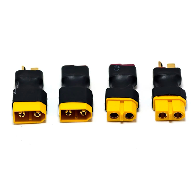 1/5/10Pcs T Deans Plug Male / Female to XT60 Female / Male Connector Adapter For RC LiPo Battery Helicopter Quadcopter RC Parts