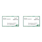 2X EBYTE SX1262 Lora Module 32Mhz High-Precision TCXO E22-900M30S 850-930Mhz 30Dbm 12Km SPI Interface Module Low Power