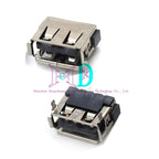 5PCS USB Interface Socket Type A Standard Port Female Male Solder Jacks Connector DIP Straight Vertical Bend Needle PCB Socket