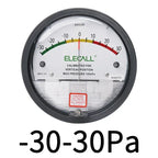 ELECALL Digital Differential Pressure Gauge Air Gas Meters Barometer Positive Negative Pressure for Clean Room Detect KPA/mbar