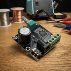 Digital Audio Amplifier Board PAM8610 12V Audio Power Amplifier Board 15W X 2 Dual Channel Multiple Protection 15W X 2