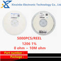 5000PCS 1206 Accuracy 1% Resistor SMD 0 ohm ~ 10M ohm 1R 10R 100R 150R 220R 330R 0 1 10 100 150 220 330 ohm 1K 2.2K 10K 100K