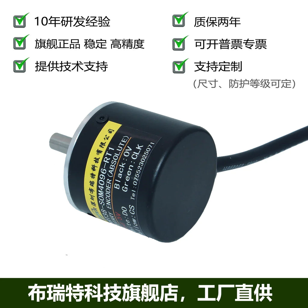 Single-turn Encoder RS485 Multi-turn Rotary Differential Absolute Value Magnetic Encoder