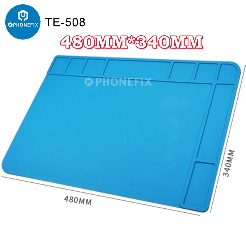 Antistatic Blanket  Heat Insulation Thick Durable Silicon Soldering Mat for PC Phone Station Mat BGA Soldering Repair Tool