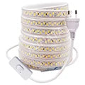 12V LED Strip Light 2835 SMD 4mm Super Bright 120LED/m 5M 600 Pixel Flexible LED Tape Lights Natural White/Warm White/Cold White