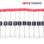 Rectifier Diode Mixed Kit 6A10 10A10 20A10 DB3 RL207 Electronic Components MUR4100E 10SQ045 20A10 130mil