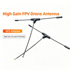 2.4 GHz/915 MHz ELRS Receive ExpressLRS High Refresh Rate Drone Communication Antenna for HD Video Transmission and FPV Antenna