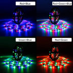 1m USB LED Strip Lights 60LEDs/m RGB Tape SMD 2835 With Remote Control Flexible Tape Diode Ribbon TV Backlight Room Decor