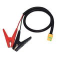 XT90 Anti‑Spark Connector Cable 10AWG 1/3/6FT XT90M To 12V Alligator Clips Wire for Energy Storage Battery Solar Panel Charging