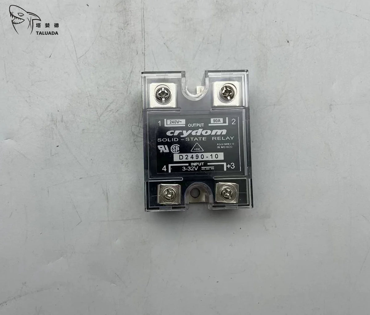 D2440DE-10 D2490-10 D2475-10 D2450-10 For Dual Solid State Relay SSR 17-32VDC Input 280VAC 40A Random Replace Crydom