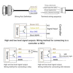 XKC-Y20-V/ XKC-Y20-NPN Low Cost Capacitive Contact Typle Liquid Level Switch Level Sensor for Both Metal and Non-metallic Tank