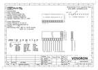 PC104 Single Row Female Header 1x40 Pin, 2.54mm Pitch Long Pin Stacking Connector Strip (5/10/20 Pcs)