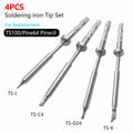 Pine64 TS100 TS101 Soldering Iron Tips Replacement of Pinecil Electric Soldering Iron Tip TS Series Soldering tools for Miniware