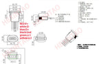 USB-C 2pin 4pin 5pin High Current Charging Socket With Data TYPE-C Female Type C PH2.0 Waterproof Female Connector Jack