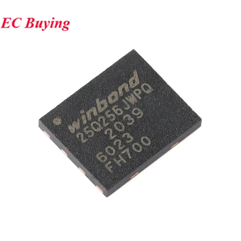 10Pcs/1pc W25Q256JWPIQ 25Q256JWPQ W25Q256JWPQ 25Q256JWPIQ 25Q256 W25Q256JW WSON-8 256Mbit Serial Flash Memory Chip IC Original