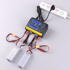 HTRC L6X2Lipo Intelligent Balanced Charger for RC Model Aircraft Dual Channel 2-6S Remote Control LiPo Battery Charger