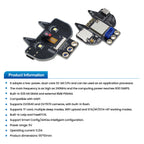 Keyestudio Fox:bit ESP32-S3 Camera Built-in 520 KB SRAM and External 8MB PSRAM Supports OV2640 and OV7670 Cameras WIFI Upload