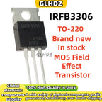 10Pcs Brand new IRFBC40 IRFB3006 IRFB3077 IRFB3207 IRFB3306 IRFB3607 IRFB4110 IRFB4227 IRFB4310 In stock TO-220
