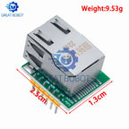BS 1PCS  W5500 Ethernet network module hardware TCP / IP 51 / STM32 microcontroller program over W5100