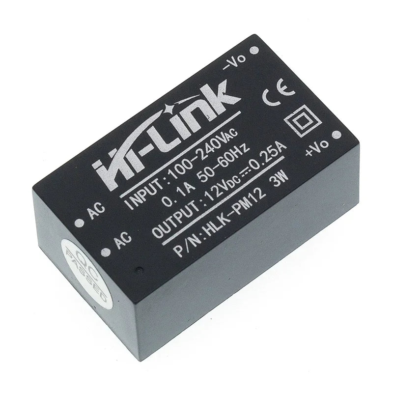 1pcs -PM01 -PM03 HLK-PM12 AC-DC 220V mini ,intelligent household switch power supply module