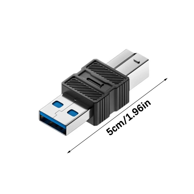 USB 3.0 Printer Adapter USB B Male to USB Female male Type C Printer Adapter Connector Plug Converter for Printer Scanner PC